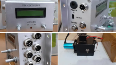 missile fin controller buatan bogor