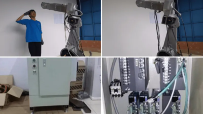 pembuatan kontrol robot 6 axis