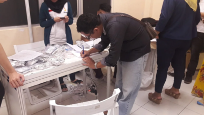 persiapan pameran powermax 2018 - 1