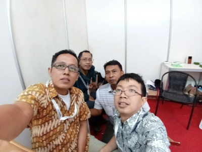 persiapan pameran powermax 2018 - 2