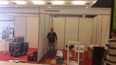 persiapan pameran powermax 2018 - 3