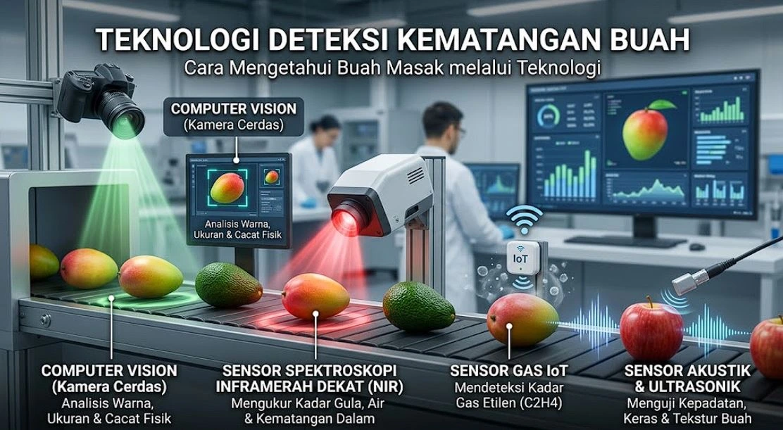 cara mengetahui buah masak